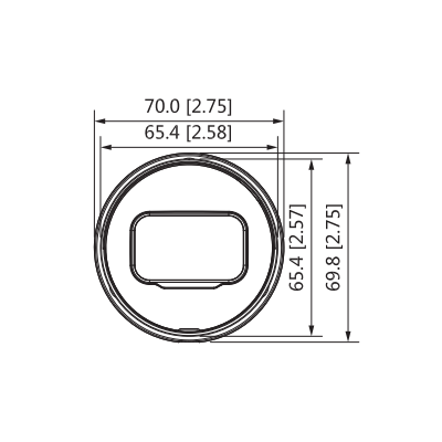 Cámara IP Bullet DAHUA de 4 Megapixeles